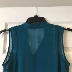 Kensie Tops - Sheer sleeveless blouse Kensie Tops - Sheer sleeveless blouse